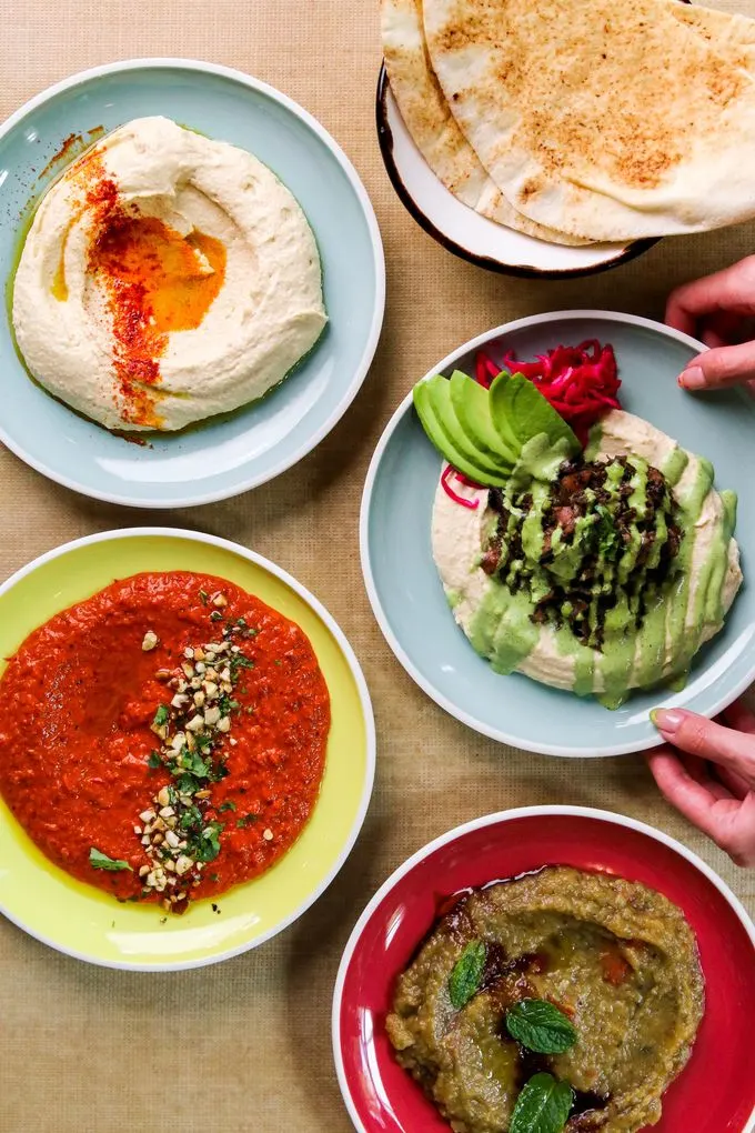 Nuba Retail Line Hummus Flavours in Local Grocery Stores