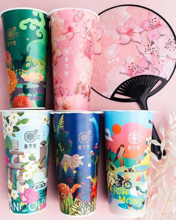 Chun Fun How Vancouver New Cup Design + New Topping
