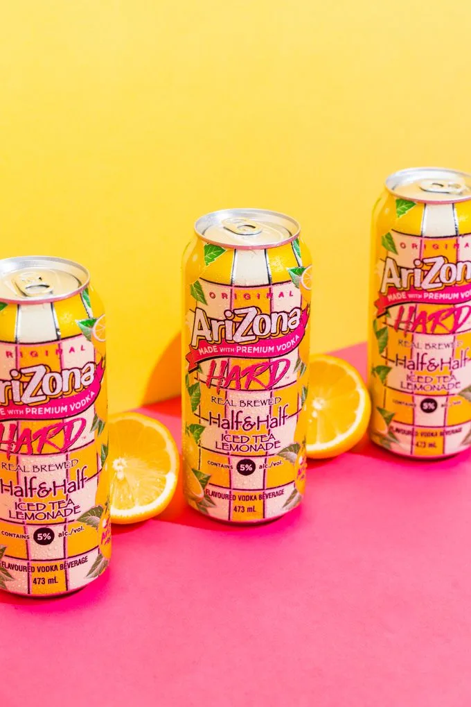AriZona Hard Half & Half Iced Tea Lemonade New Flavour Summer 2022