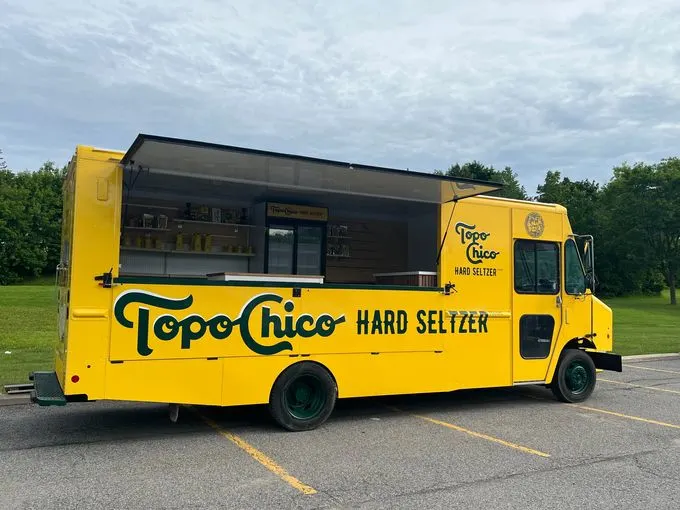 Topo Chico Hard Seltzer Sampling Truck Tour