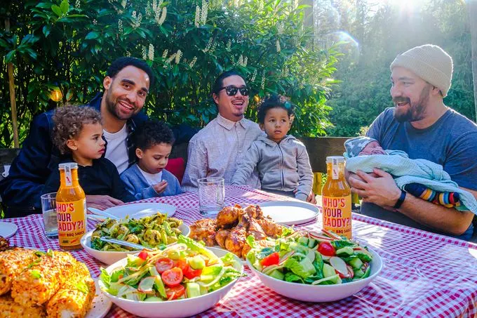 Who's Your Zaddy Peanut BBQ Sauce: Juke Fried Chicken X Mumgry