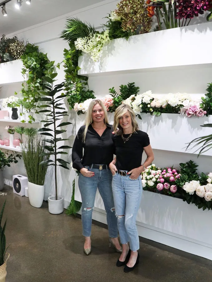 Faux Floral Design Festive Fall Wine & Design Workshop