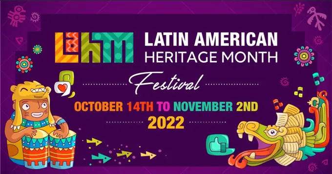 Latin American Heritage Month Vancouver back Oct 14 - Nov 2