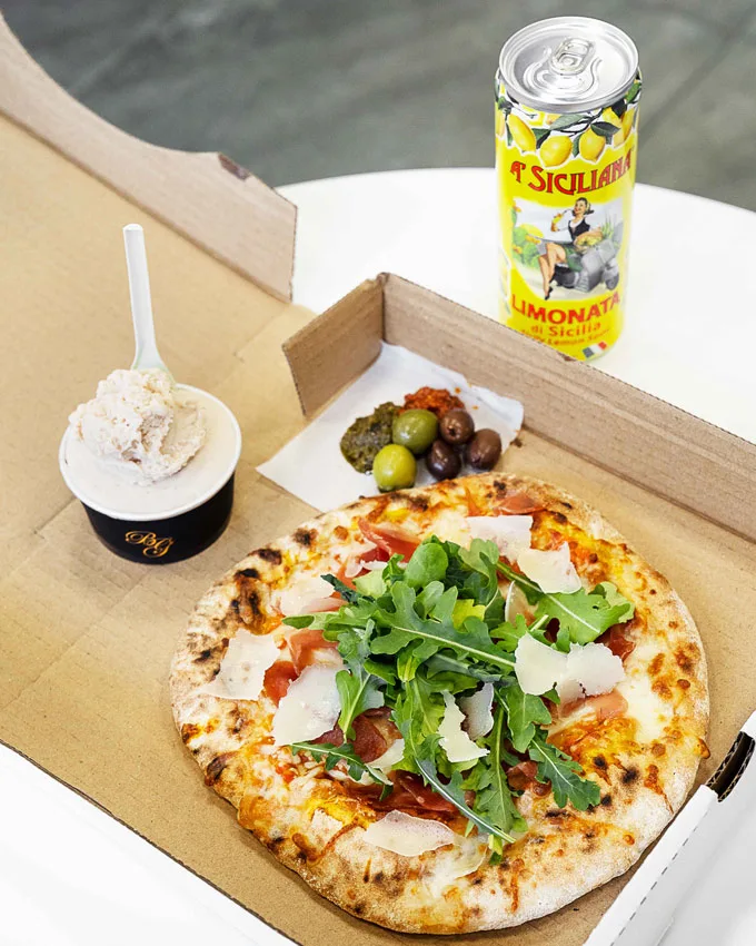 Bella Gelateria Now Offers Italian Pizza