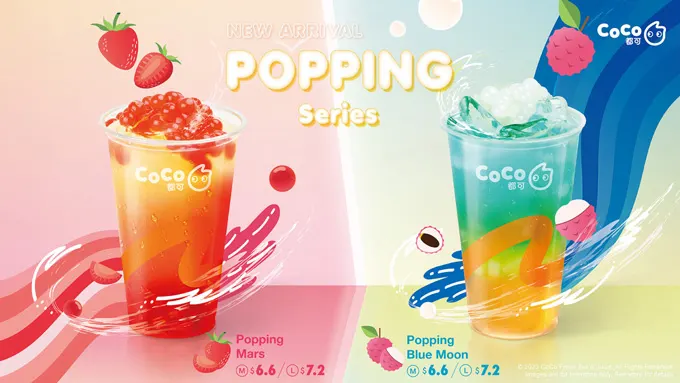 CoCo Tea YVR Releases The Popping Pearl Series To Kickstart A Fun And Tasty Spring