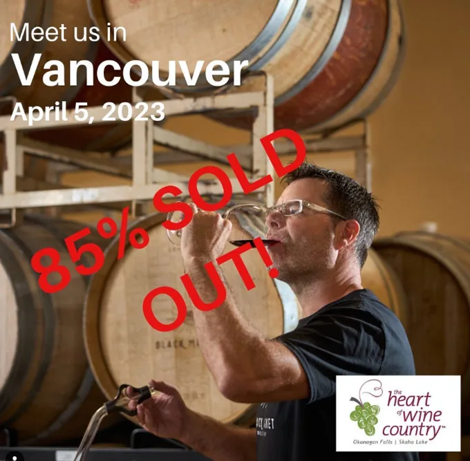 Taste New BC Releases at Upcoming Heart of Wine Country Event