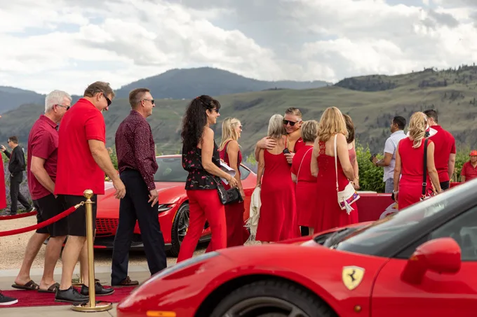 Dazzle In Your Best Reds: Phantom Creek Estates Hosts Soir&eacute;e En Rouge