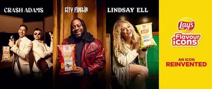 Lay&rsquo;s Partners with Three Canadian Musicians to Launch Three Limited Edition Flavours