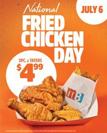 Mary Brown's Chicken National Fried Chicken 2023 Day Deal