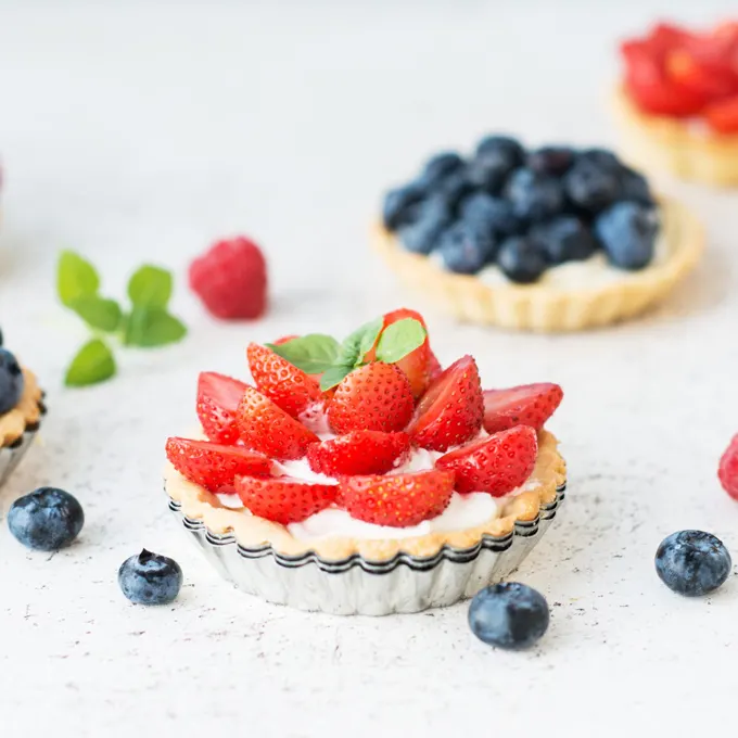 Summer Berry Tarts Courtesy of BakeGood.ca