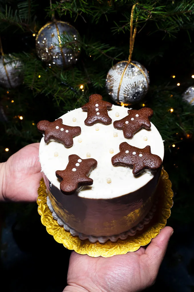 Trafiq Egg Nog Cake Vancouver