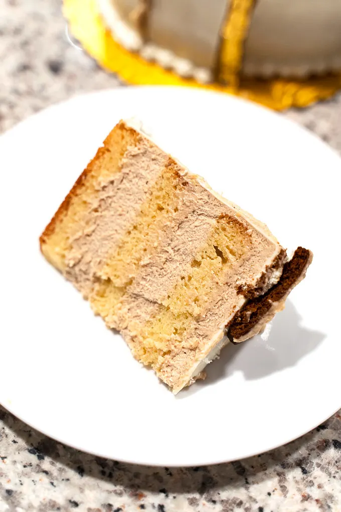 Trafiq Egg Nog Cake Vancouver