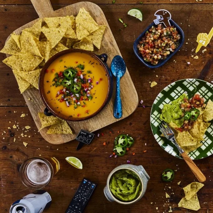 Queso Cheese Dip Recipe by Mazola