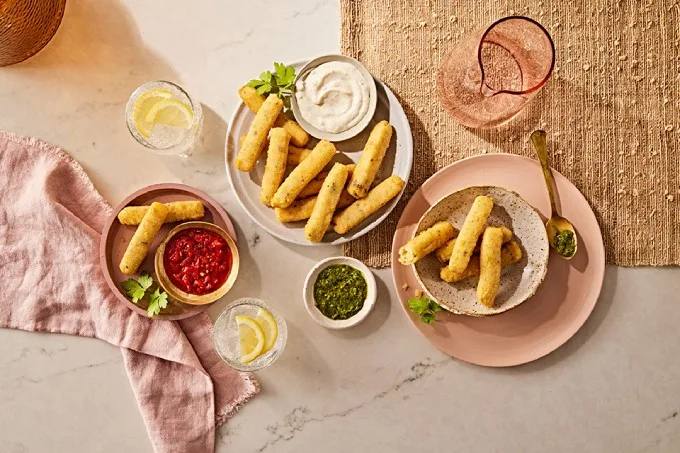 3 Dips to Take Your Holiday Apps to the Next Level with PC Parmesan & Black Truffle Polenta Fries