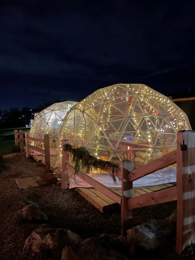 Di Vine Domes and *NEW* Wine Cabanas at Singletree Winery