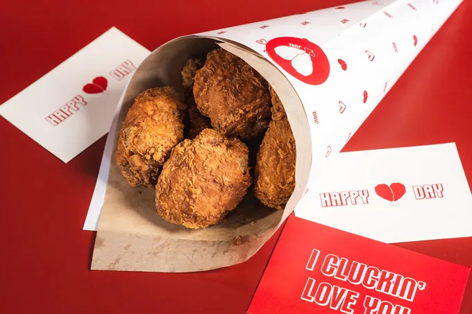Juke Fried Chicken Valentine's Day & Super Bowl Offerings