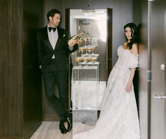Couples Inspired with Culinary, Culture, and Couture at Luxe Wedding Soiree