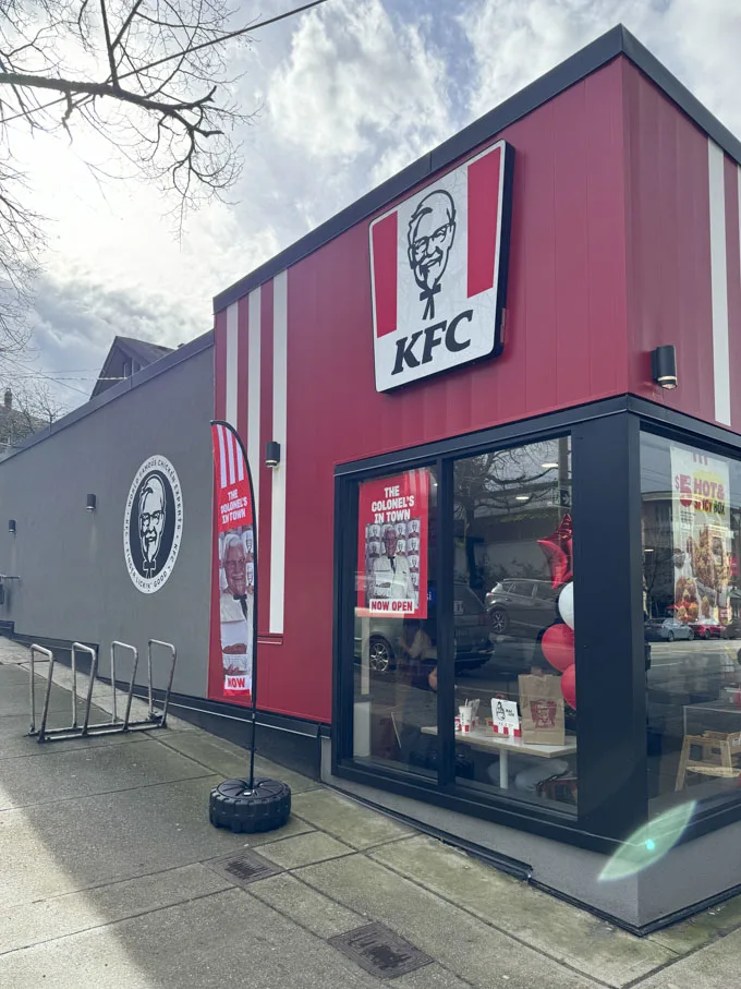 KFC West Broadway - New Vancouver Kitsilano Location