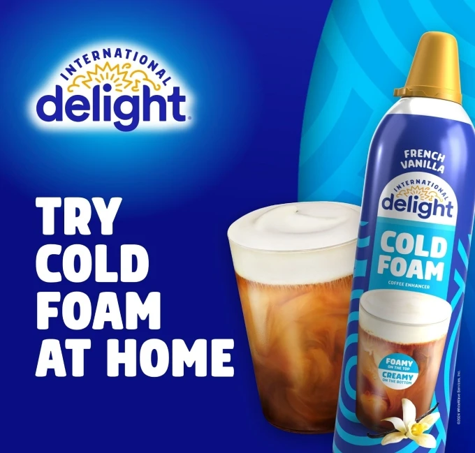 It's Foaming Delicious: International Delight Launches First To Market Innovation In Canada With New Cold Foam