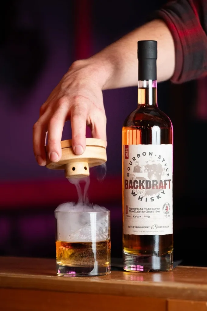 Vancouver Firefighters Charities And Okanagan Spirits Launch Exclusive New &lsquo;backdraft&rsquo; Whisky