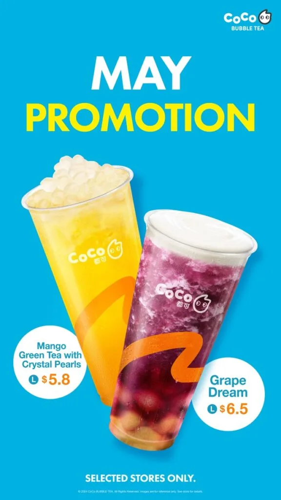 CoCo Fresh Tea YVR Includes the Beloved Grape Dream in the May Features