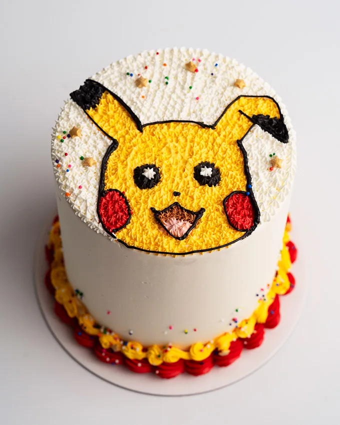 Pikachu Birthday Cake