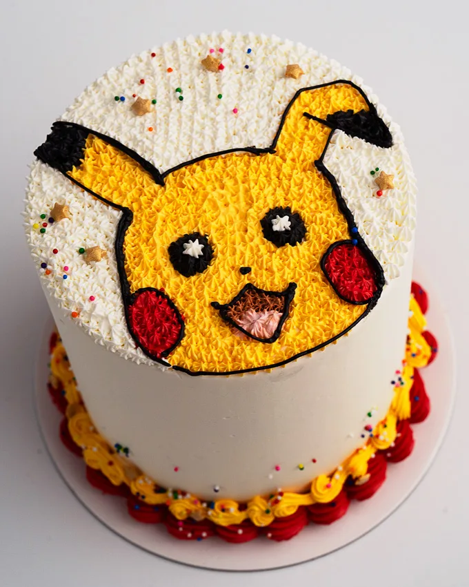 Pikachu Birthday Cake