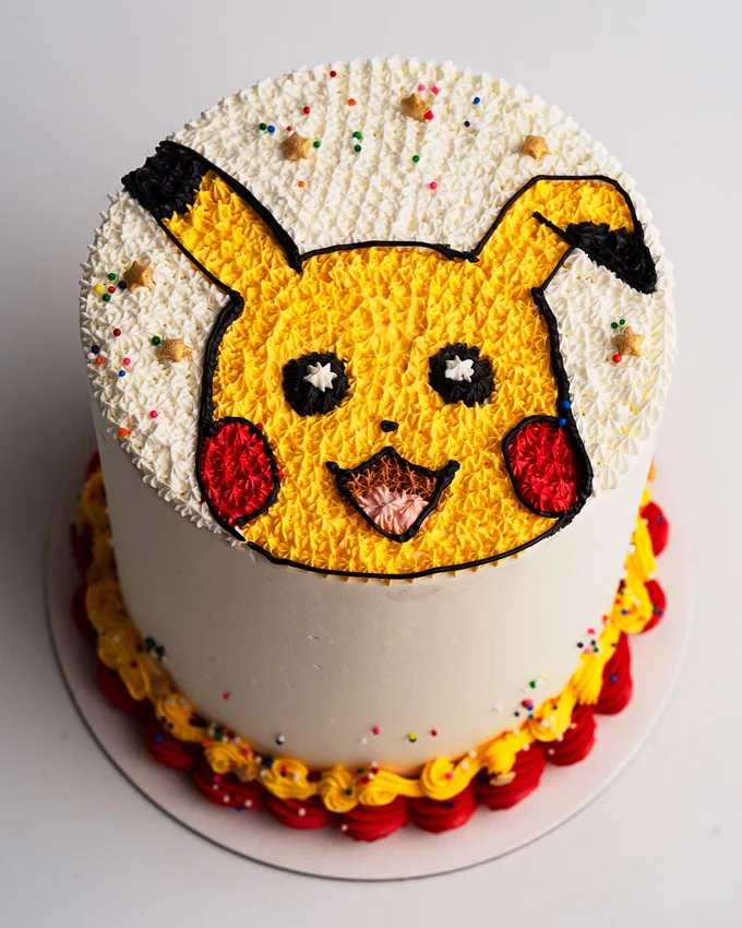 Pikachu Birthday Cake