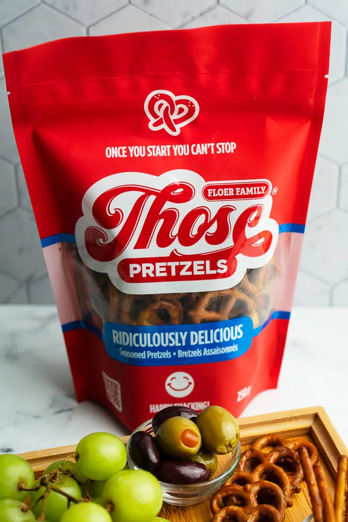 Mini Grazing Board featuring Those Pretzels