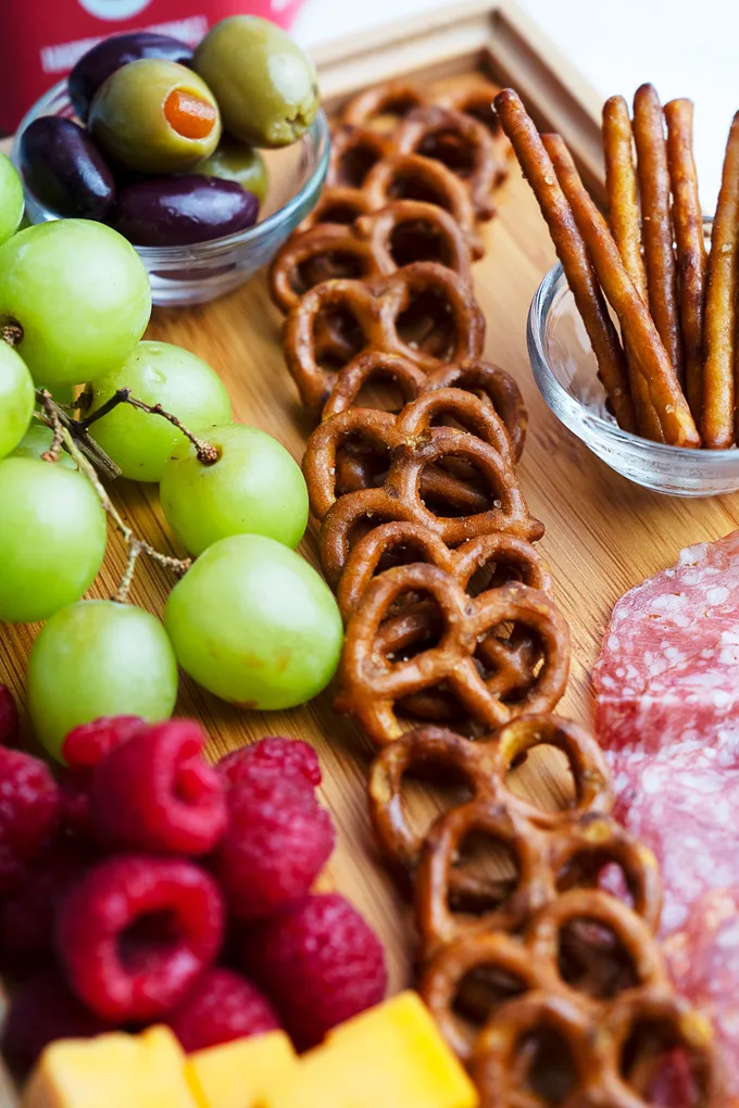 Mini Grazing Board featuring Those Pretzels