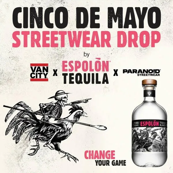 Celebrate Cinco de Mayo with Espolon Tequila limited-edition capsule collection in partnership with Vancity Original Brand