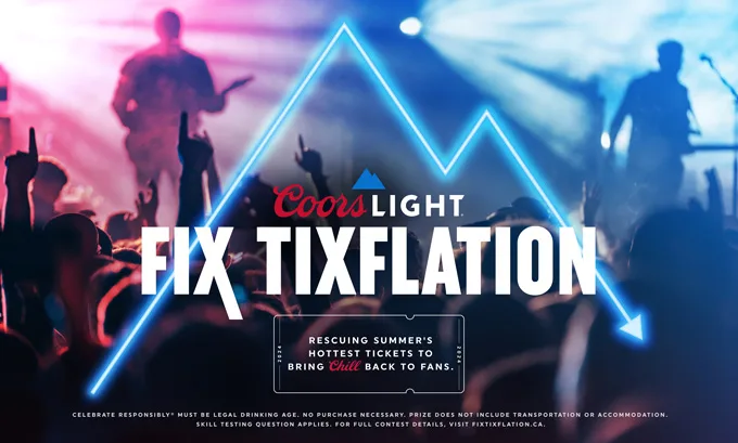 Coors Light is Connecting Canadians with their Dream Concerts