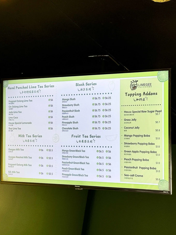 LimeGee Vancouver - NEW Hand-Punch Lime Tea Shop