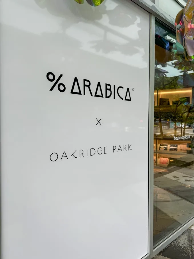 % Arabica Vancouver Popup Open Aug 16 - Sept 16