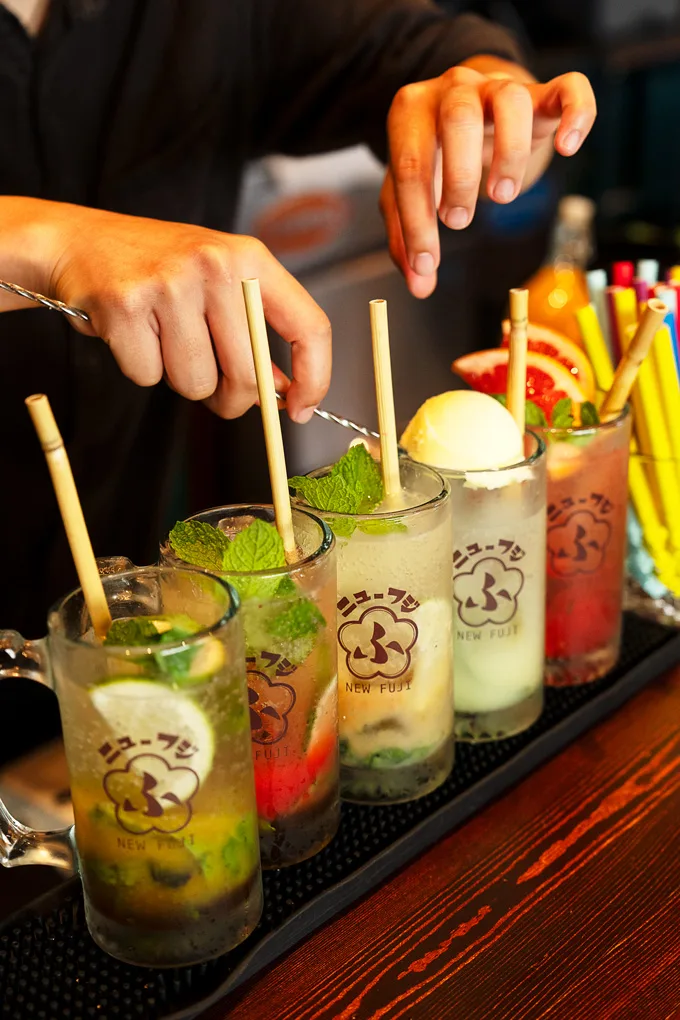 New Fuji: retro-chic spot serving sushi, udon, robata in Vancouver