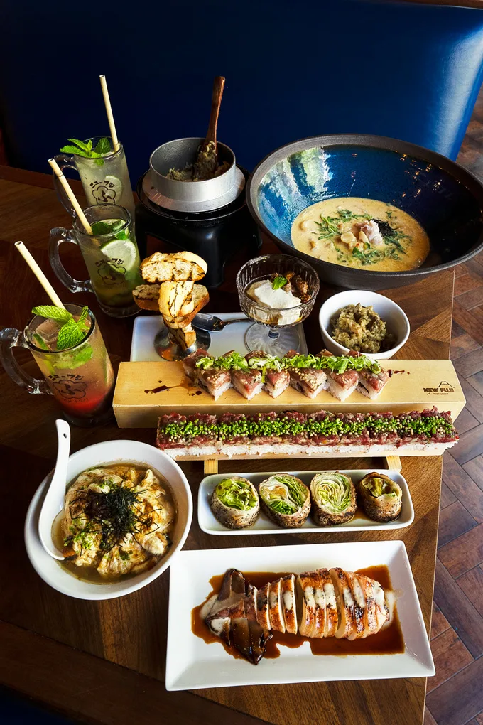 New Fuji Vancouver: retro-chic spot serving sushi, udon, robata