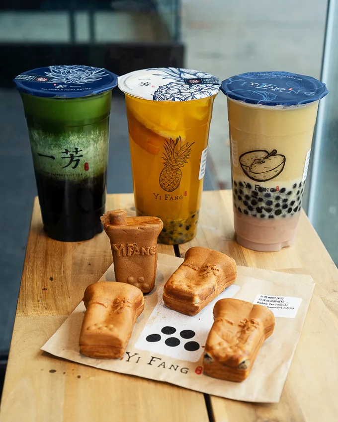 YiFang Taiwan Fruit Tea: Robson Location