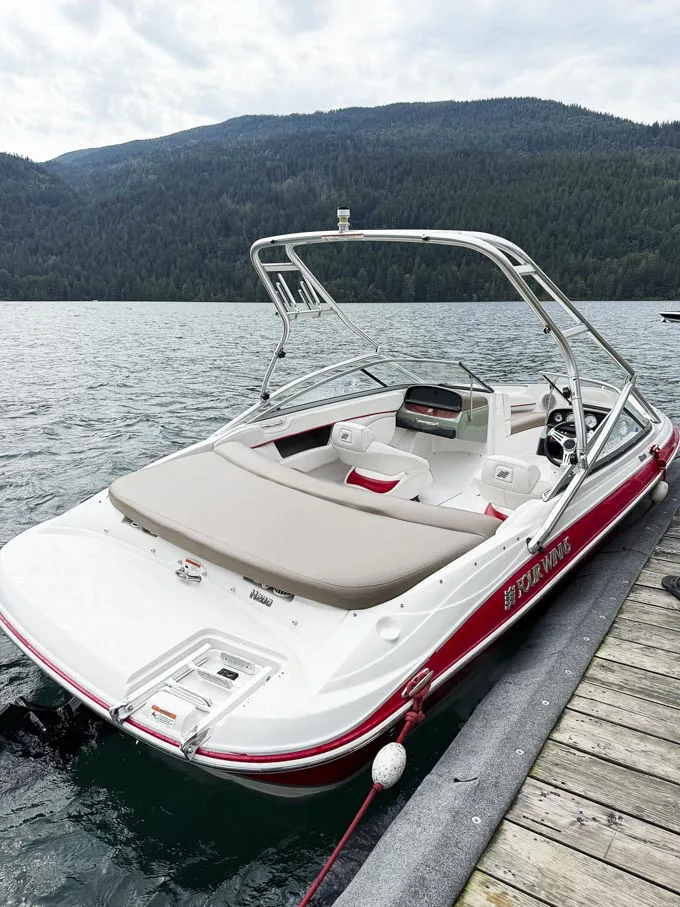 Cultus Lake Marina: Power Boat Rental Experience