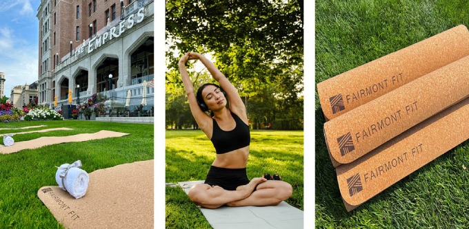 Sunset Serenity: Fairmont Empress & Lululemon Host Pop-Up Yoga on the Lawn Experience
