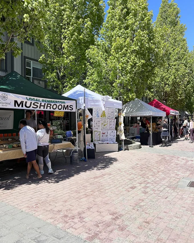 Discover Local Flavours at the Whistler Farmers' Market