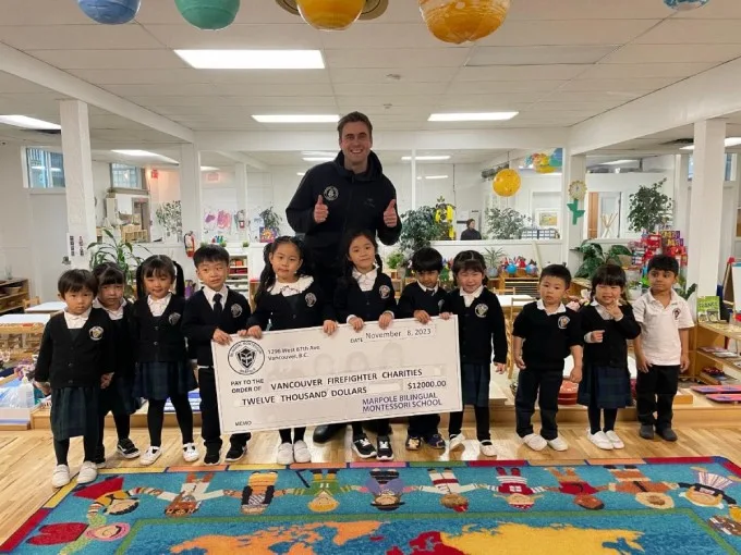 Class In Session: Vancouver Firefighter Charities Snacks For Kids Program Gears Up For Another Year