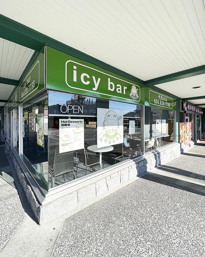 Icy Bar Granville Vancouver: What I Tried