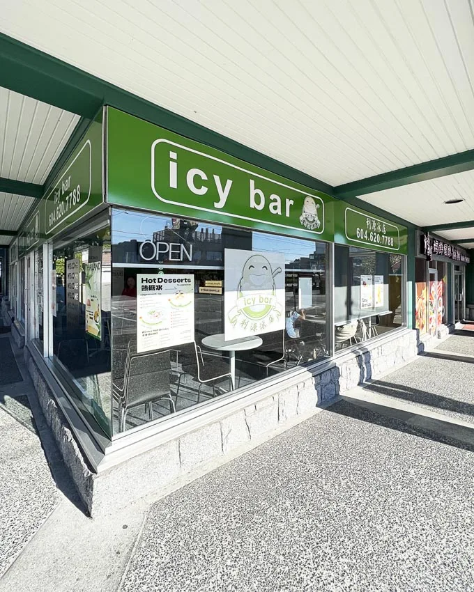 Icy Bar Granville Vancouver: What I Tried