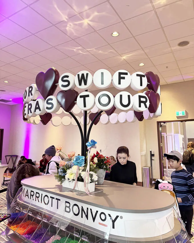 Marriott Bonvoy x Eras Tour Free Friendship Bracelet Making