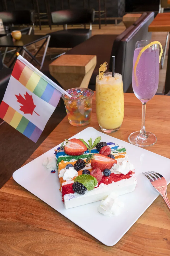 Pride Cocktails and Cake Package at Hyatt Vancouver