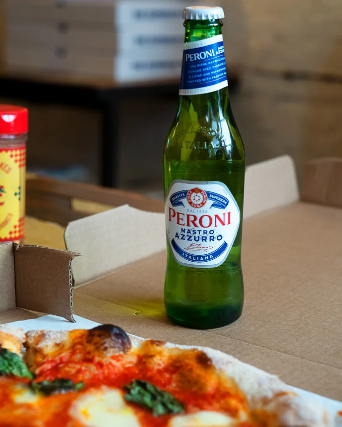 Peroni Nastro Azzurro partners with Pizzeria Farina for National Pizza Day