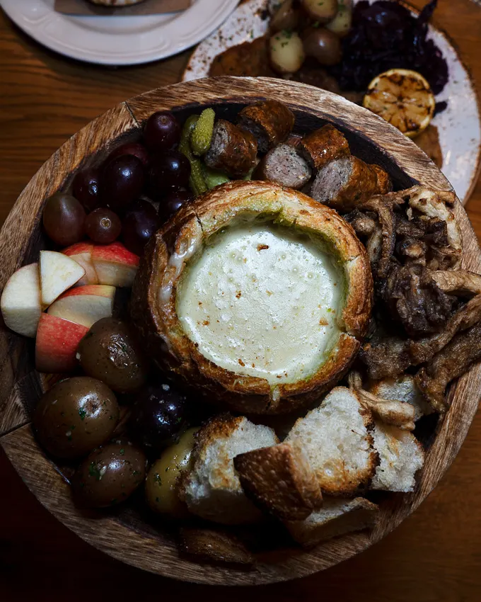 Après Ski Menu at Honey Salt Vancouver