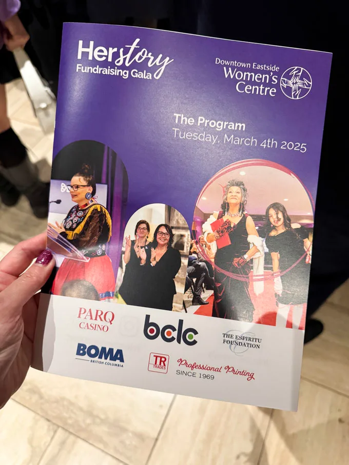 Downtown Eastside Women’s Centre 9th Annual Herstory Gala