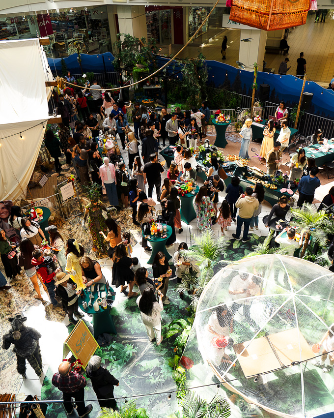 Mother's Day Glamping Experience at Metropolis at Metrotown