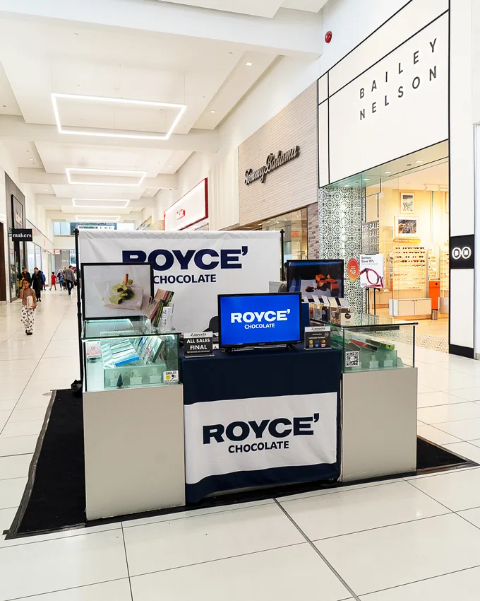 ROYCE’ Kiosk Now Open at Park Royal in Metro Vancouver